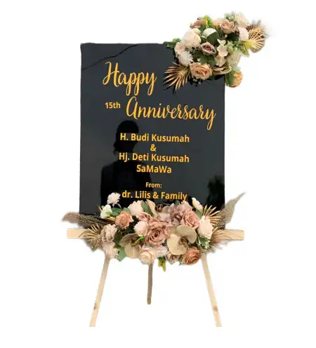 Papan Bunga Akrilik Setia Bhakti