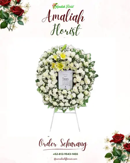 Krans Bunga Duka Setia Bhakti